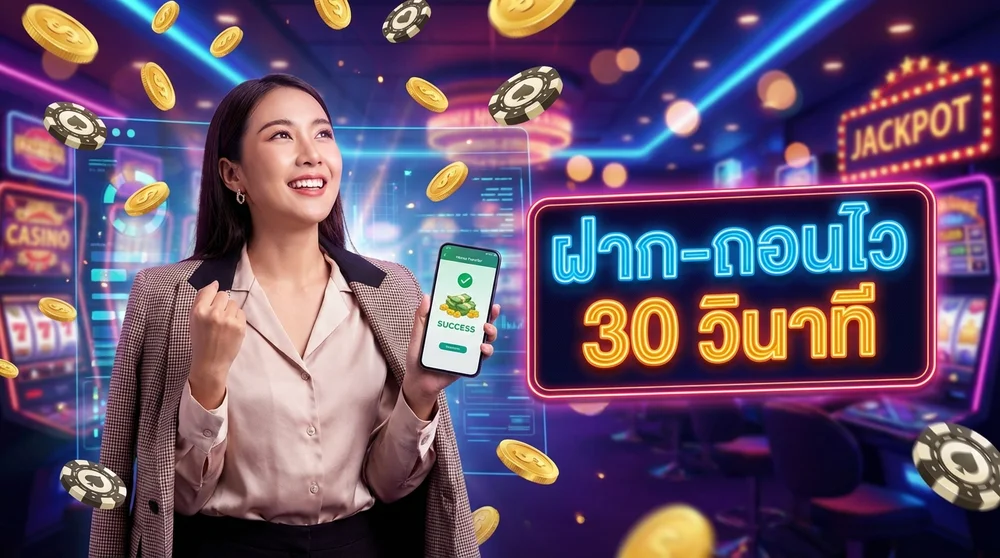 ระบบฝากถอน USA567 ออโต้รวดเร็ว ผ่าน True Wallet